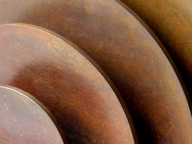 Acero Cor-ten en oxidación natural Acero Cor-ten en oxidación natural