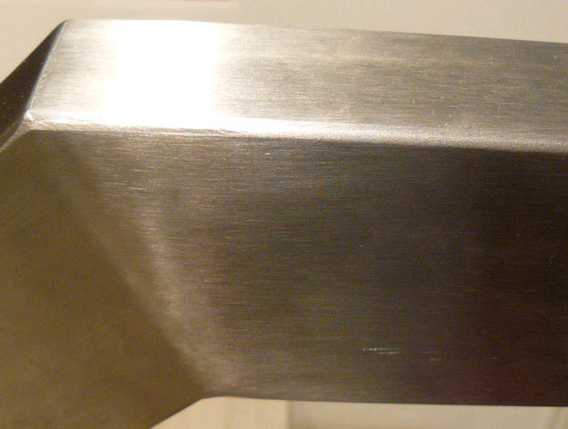 Acero inoxidable satinado Acero inoxidable satinado