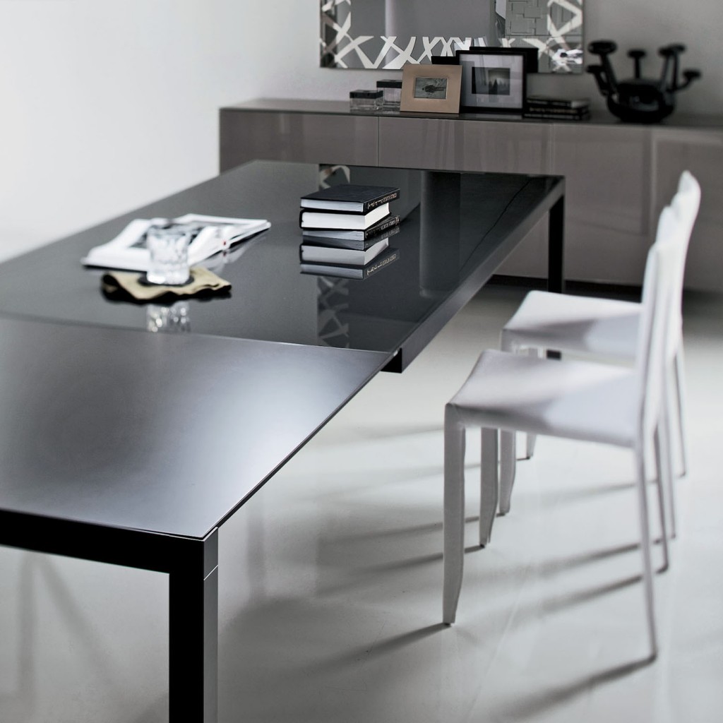 Mesa de comedor extensible Tech Drive Mesa de comedor extensible Tech Drive