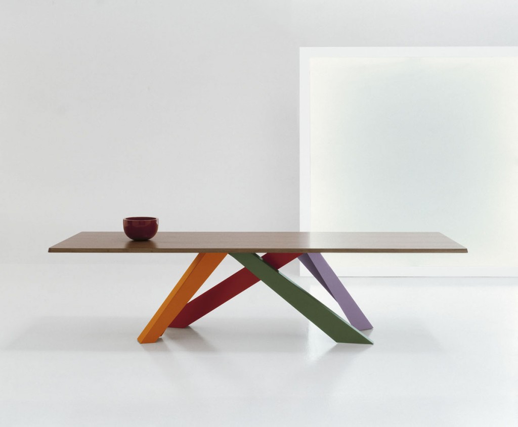 Mesa Big Table diseñada por Alain Gilles para Bonaldo