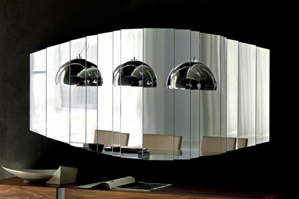 Espejo Stripes Cattelan Italia Espejo para salón Stripes Cattelan Italia
