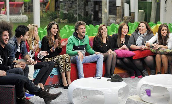 Mesa Pebble de Bonaldo en Gran Hermano 2013 Mesa Pebble de Bonaldo en Gran Hermano 2013