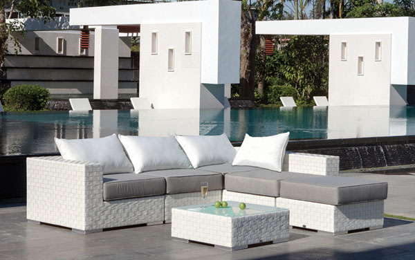 Sofá de jardín Bahía Majestic Garden Sofá Bahía - Muebles de jardín Majestic Garden