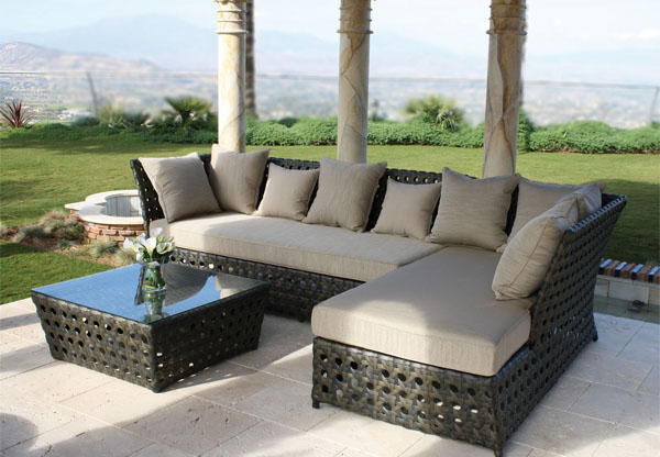 Conjunto de sofá y mesa de exterior Tahití de Majestic Garden