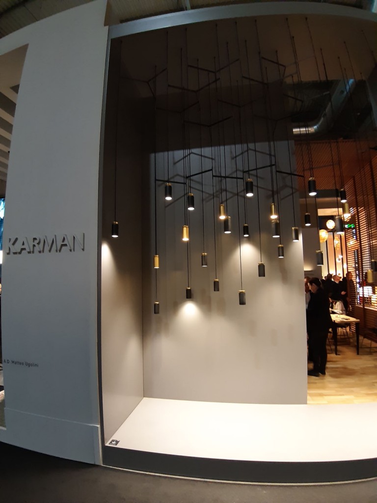 Stand de Karman en Euroluce 2019