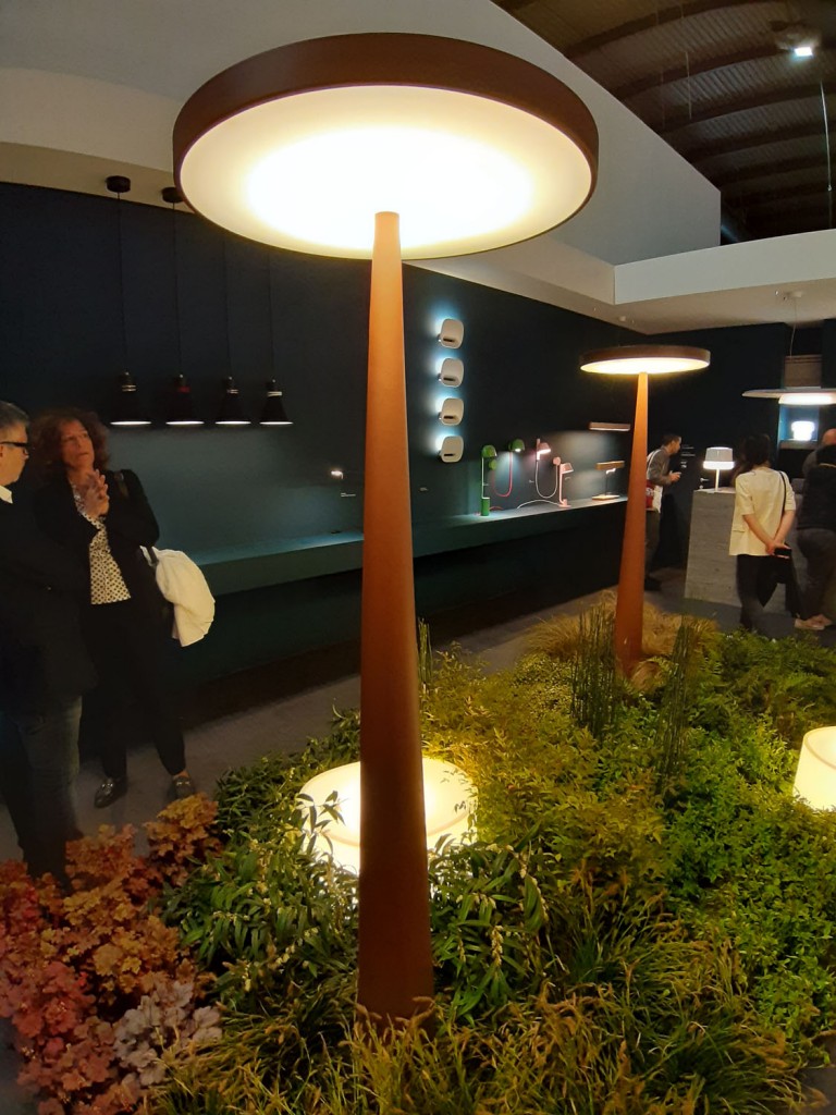 Lámparas de pie para exterior Prandina en Euroluce 2019