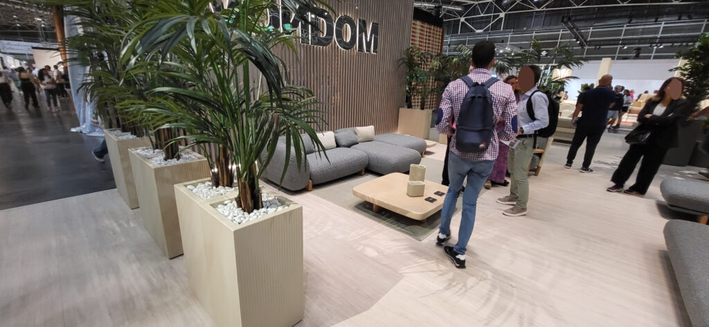 Exposición Vondom en la feria Hábitat Valencia 2023