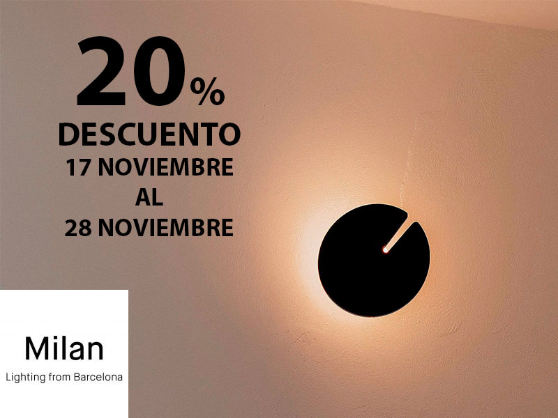 Black Friday Milan Iluminación 2023