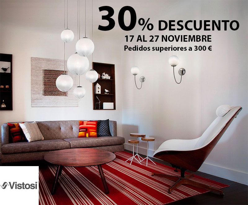 30% descuento Vistosi BLACK FRIDAY 2023