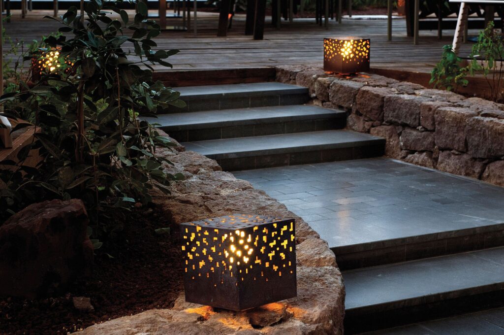Baliza iluminada para exterior Ams