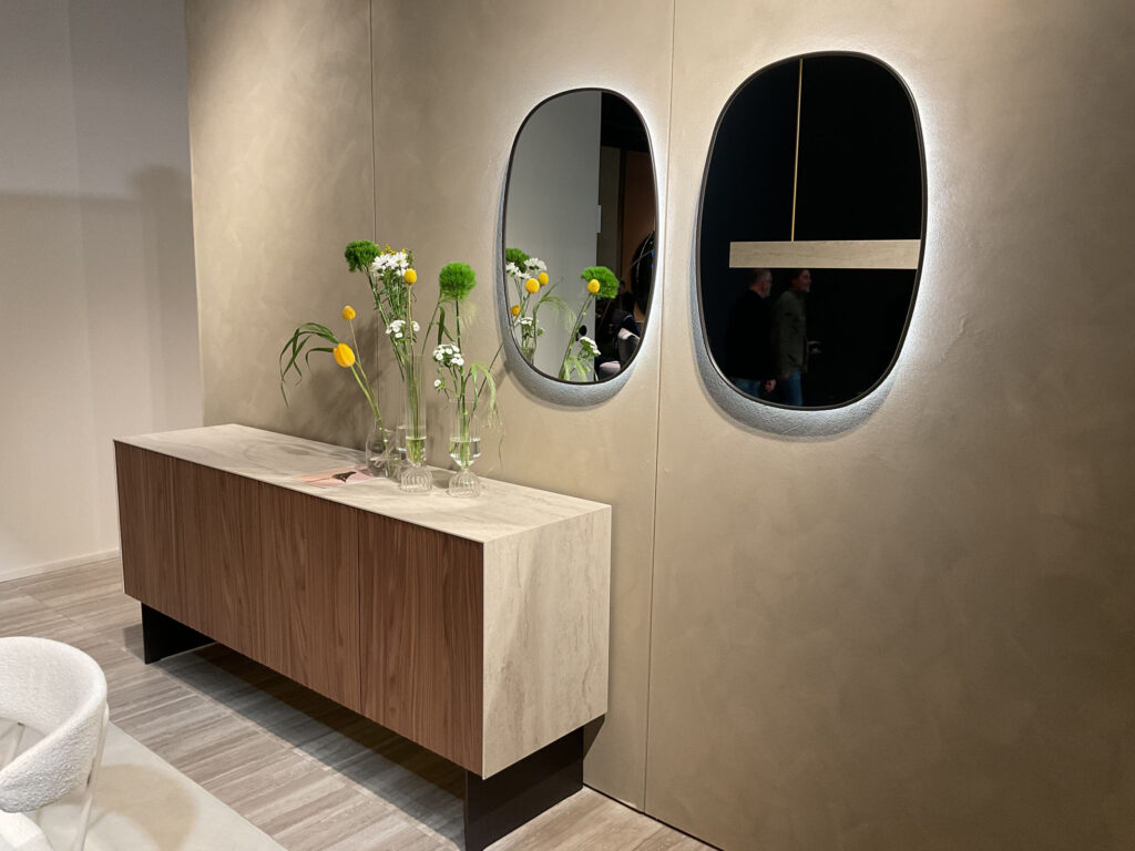 Espejo de pared Slen Sovet Italia con retroiluminación