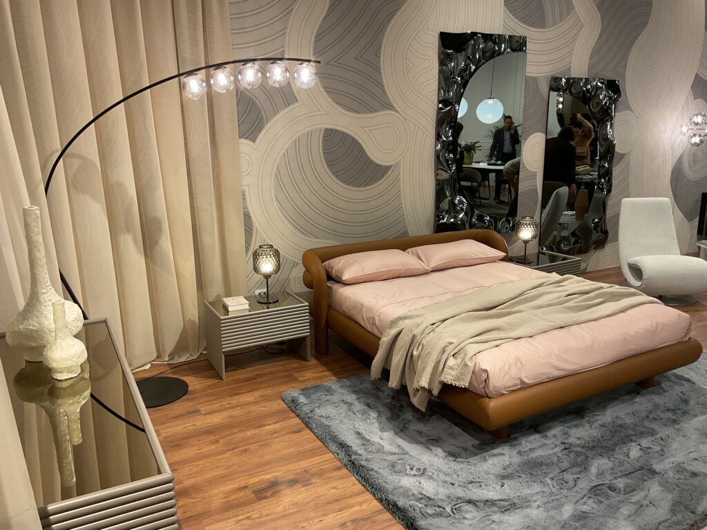 Dormitorio de Tonin Casa en la Feria de Milán 2025