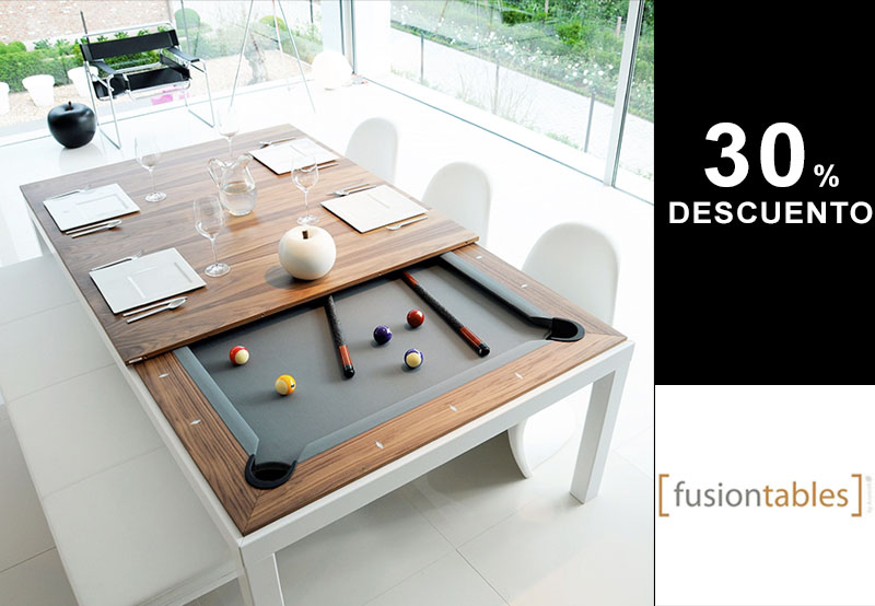 Descuentos Fusion Tables Black Friday 2025 en OcioHogar