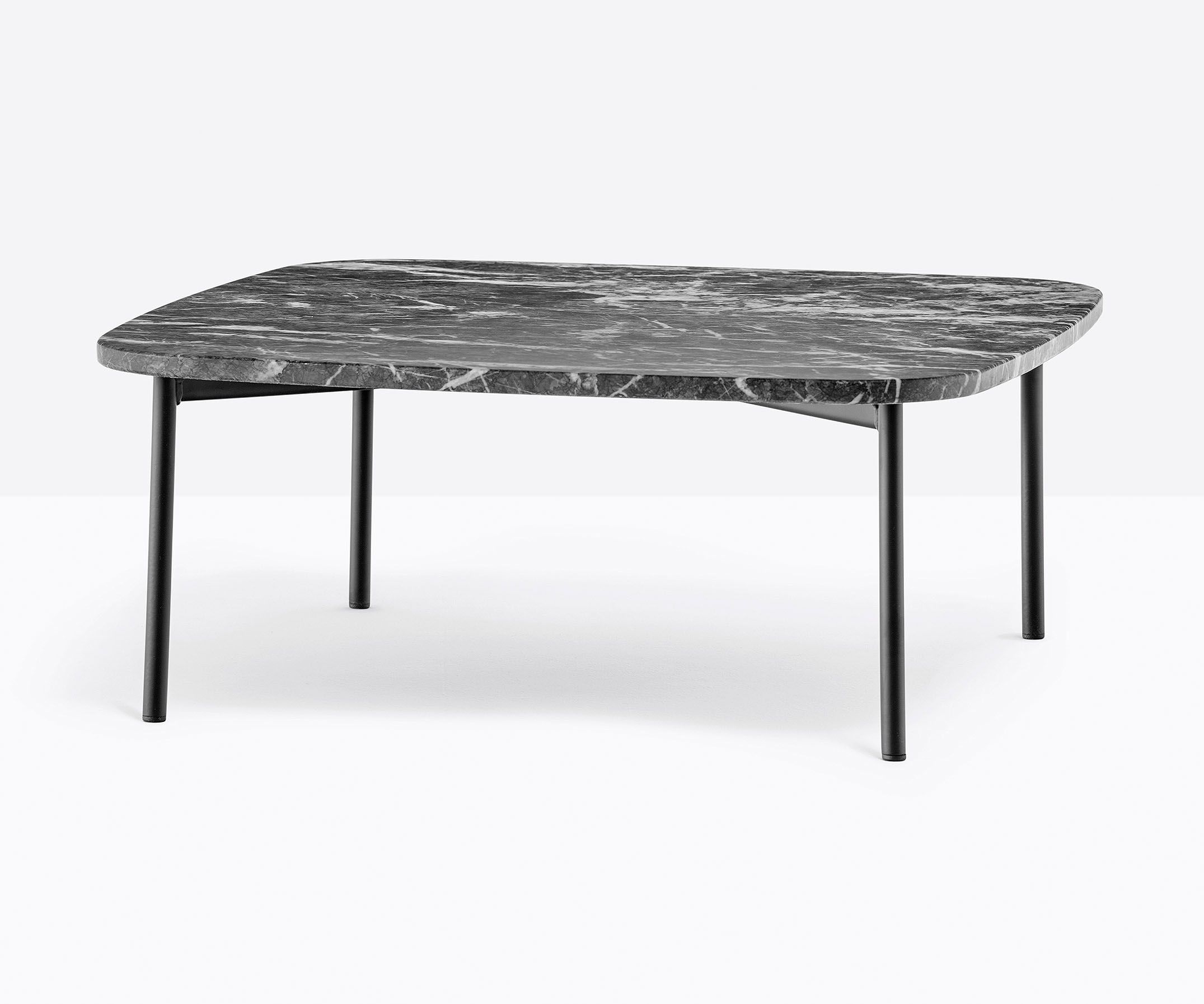 Mesa baja Buddy marble de Pedrali