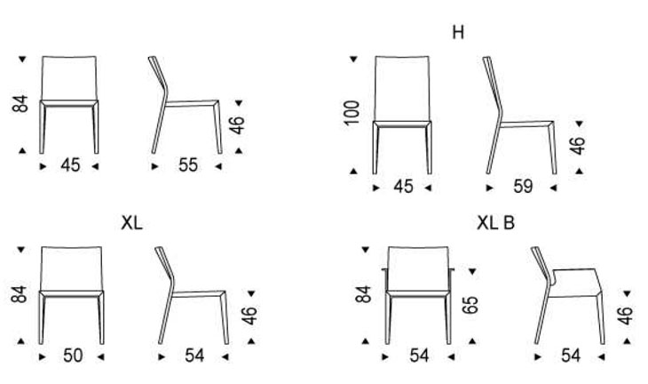Silla de comedor Margot Cattelan Italia - OcioHogar.com
