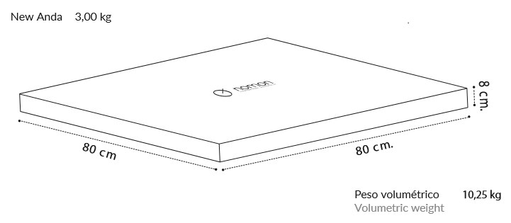 Medidas embalaje new-anda de Nomon