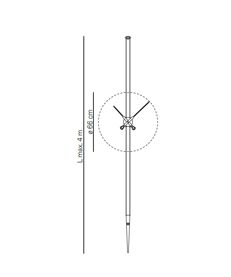 Medidas pendulo-premium-oak de Nomon