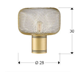 Medidas Osiris Sobremesa 1l Oro