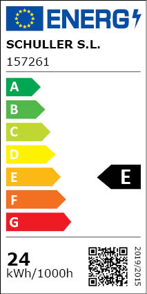 Clasificación Energética Lámpara 6l Aquaria Oro Mate