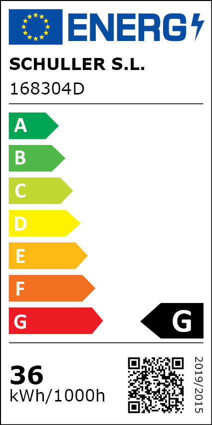 Clasificación Energética Vento Ventilador Todo Blanco D50 100 Dim