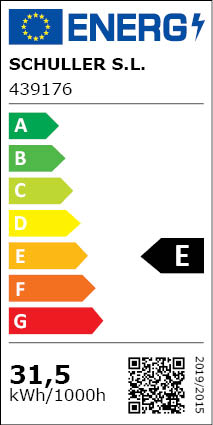Clasificación Energética Dark Lámpara 9l Negro Latón
