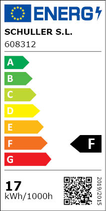 Clasificación Energética Pie Salon Velos Oro Rosa