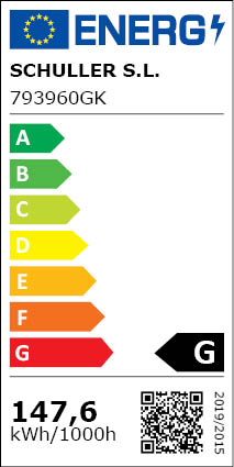 Clasificación Energética Gran Lámpara Sphere Diámetro 80 27l Cct