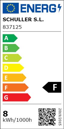 Clasificación Energética Fungi Sobremesa 1l Mármol Negro