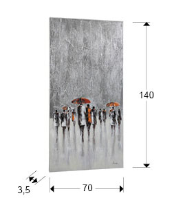 Medidas Acrilico Llueve 70x140