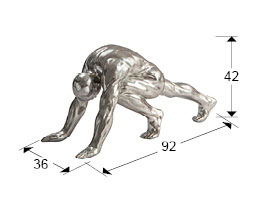 Medidas Figura Grande Asana Plata