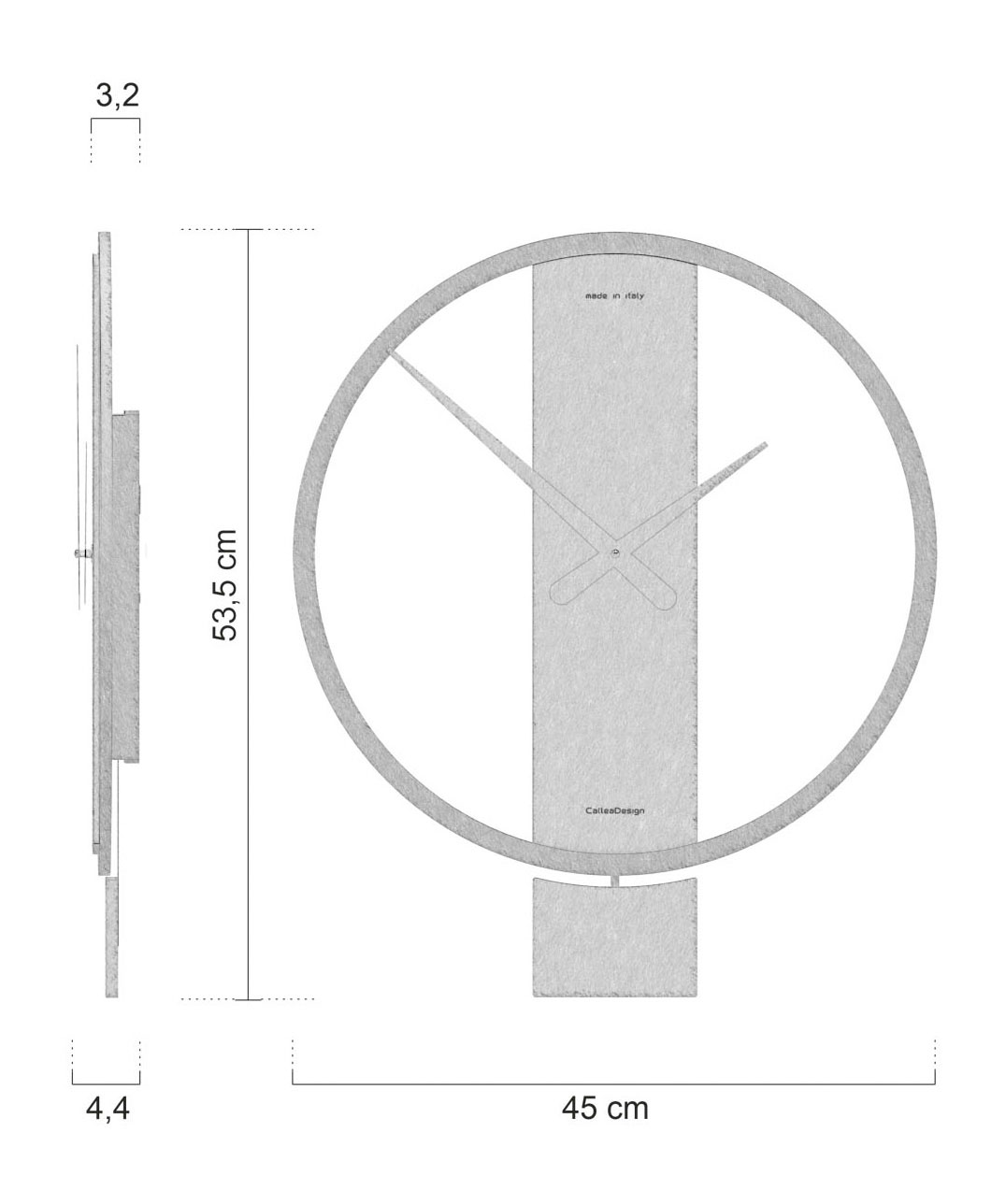 Medidas Reloj De Péndulo Kurt