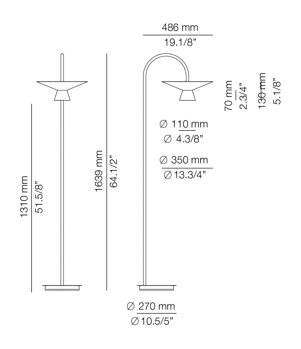 Medidas Belt modelo BEL_4149MG de pie de Estiluz